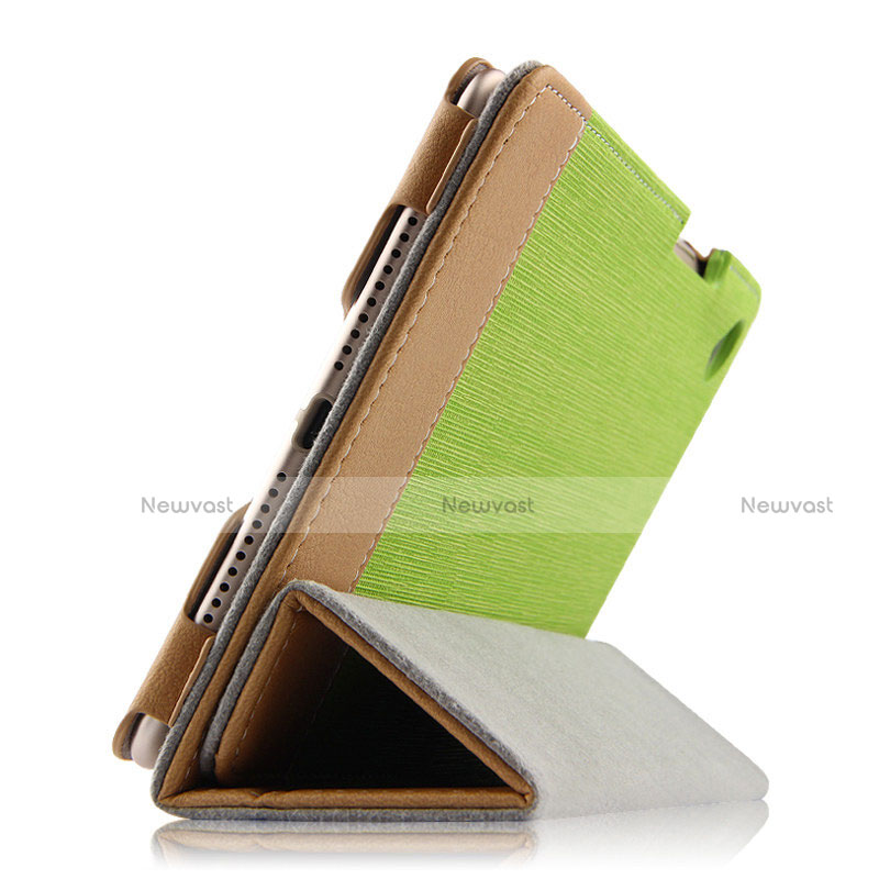 Leather Case Stands Flip Cover L04 for Huawei MediaPad M5 8.4 SHT-AL09 SHT-W09 Green