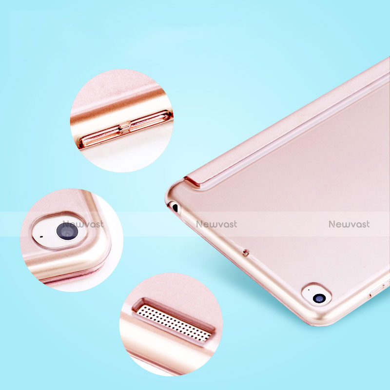 Leather Case Stands Flip Cover L04 for Xiaomi Mi Pad 2 Rose Gold