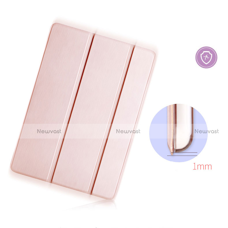 Leather Case Stands Flip Cover L04 for Xiaomi Mi Pad 3 Rose Gold