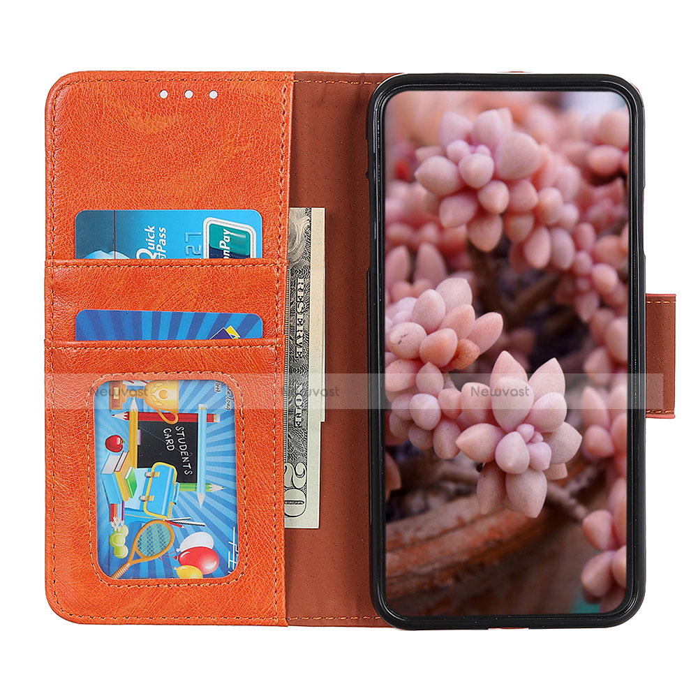 Leather Case Stands Flip Cover L04 Holder for Alcatel 3 (2019)