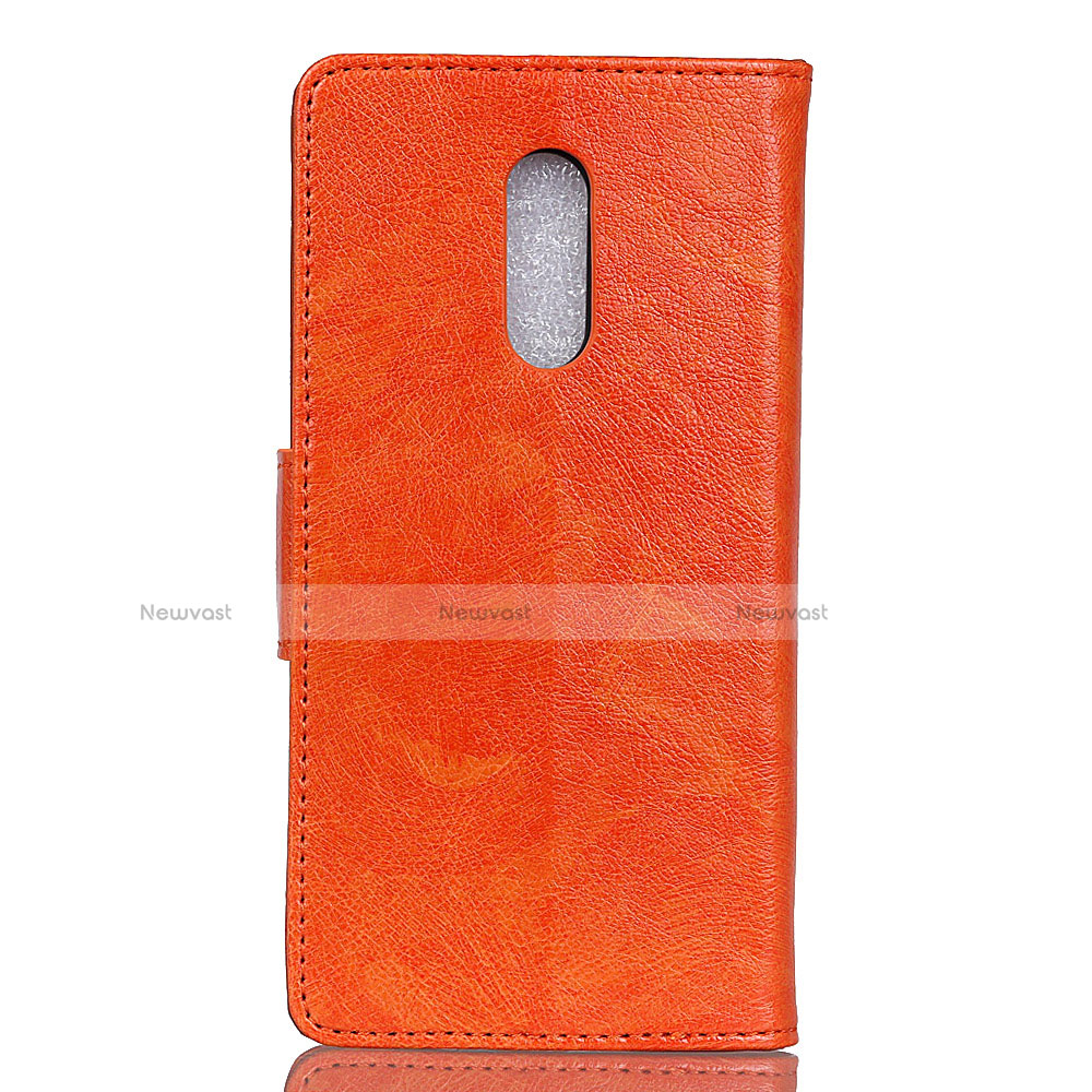 Leather Case Stands Flip Cover L04 Holder for Alcatel 3 (2019)