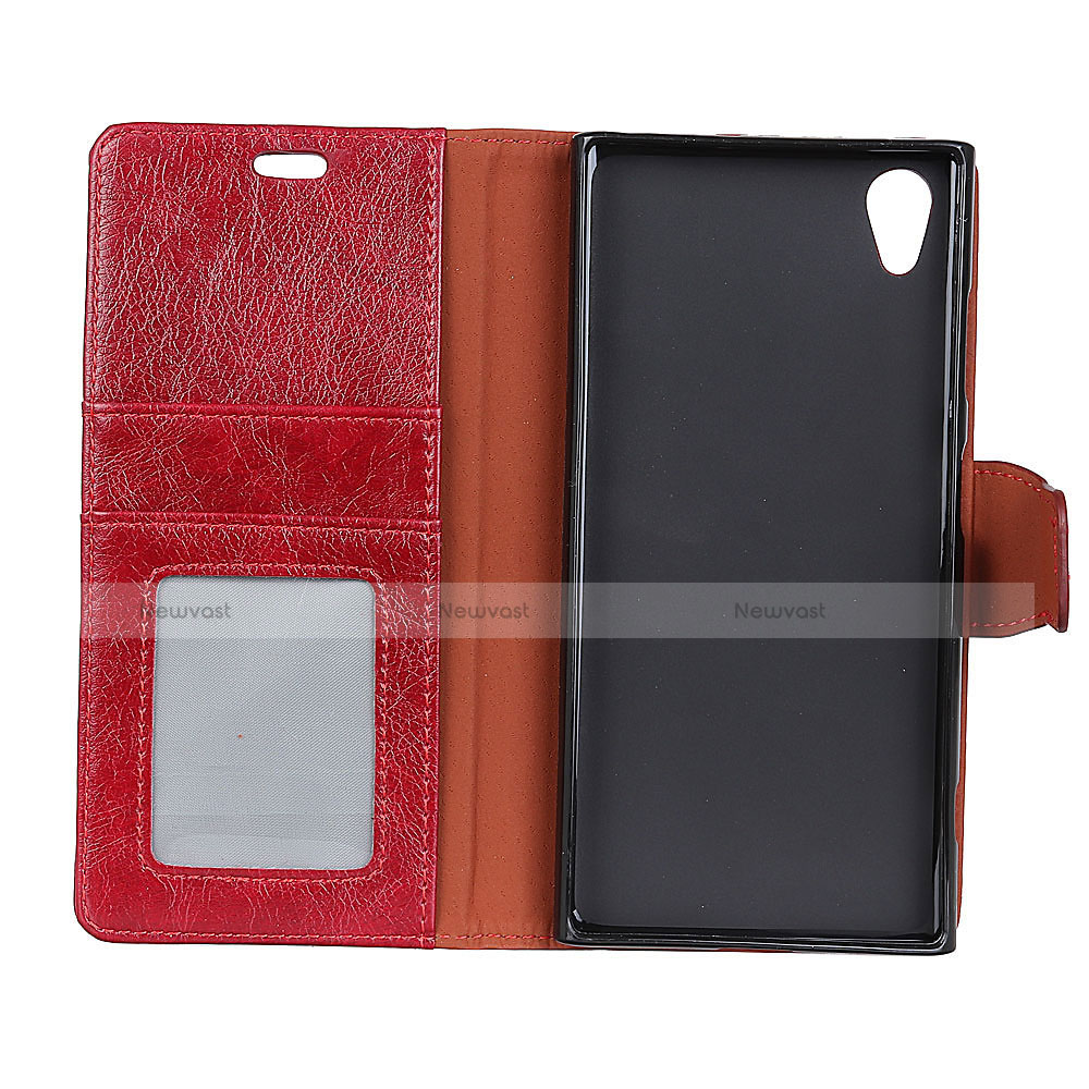 Leather Case Stands Flip Cover L04 Holder for Asus ZenFone Live L1 ZA550KL