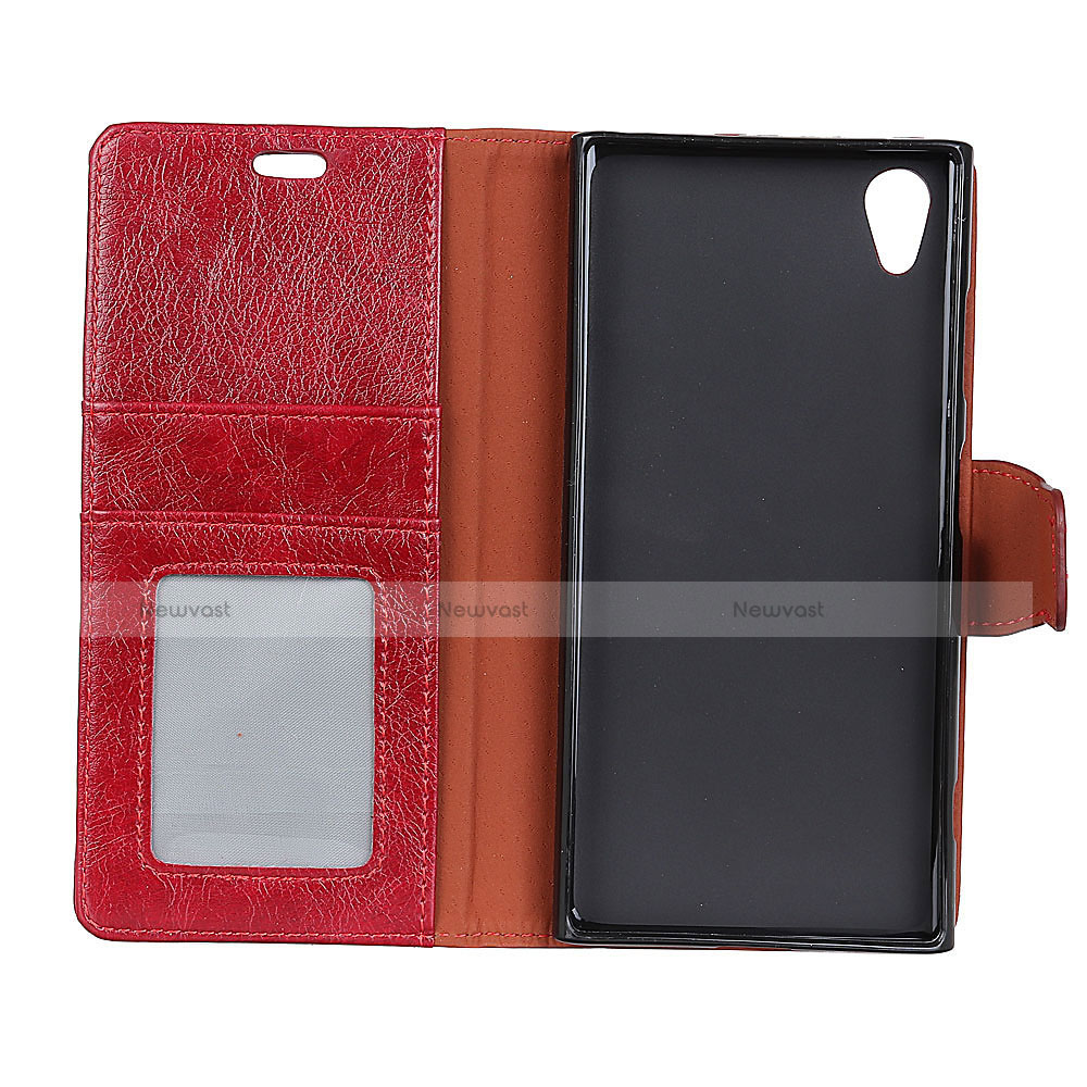 Leather Case Stands Flip Cover L04 Holder for Asus ZenFone Live L1 ZA551KL