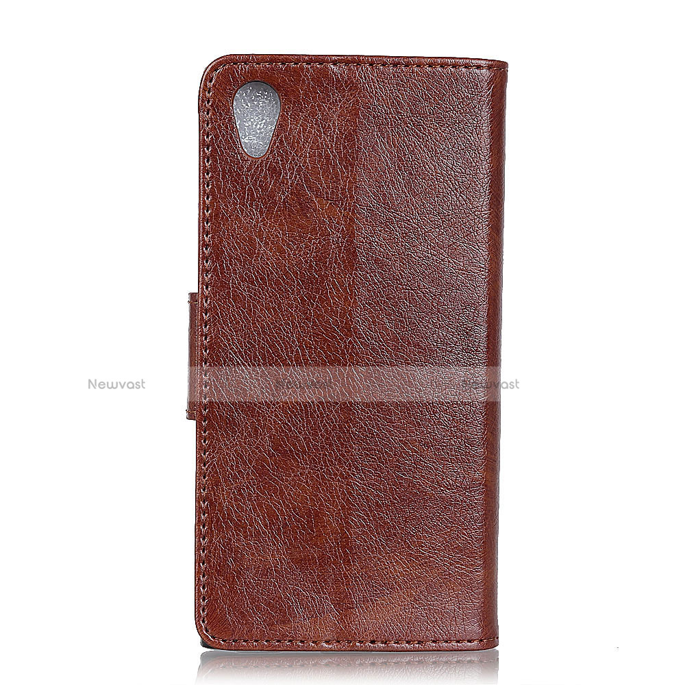 Leather Case Stands Flip Cover L04 Holder for Asus ZenFone Live L1 ZA551KL