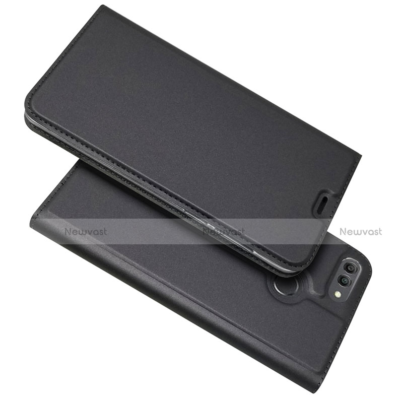 Leather Case Stands Flip Cover L04 Holder for Huawei Enjoy 8 Plus