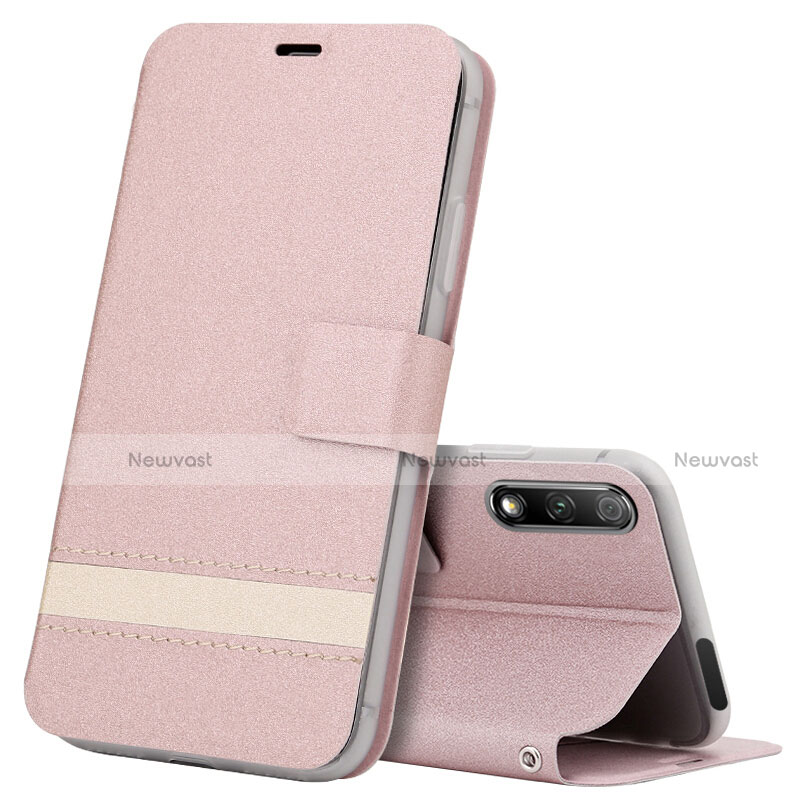 Leather Case Stands Flip Cover L04 Holder for Huawei Honor 9X