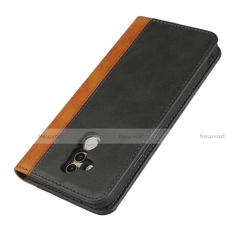 Leather Case Stands Flip Cover L04 Holder for Huawei Mate 20 Lite