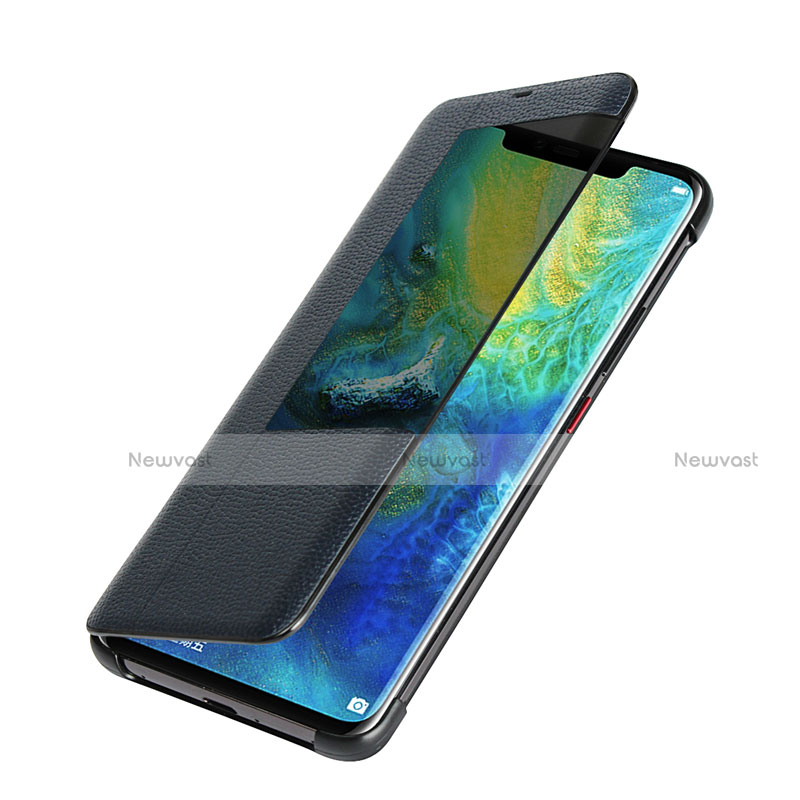 Leather Case Stands Flip Cover L04 Holder for Huawei Mate 20 Pro