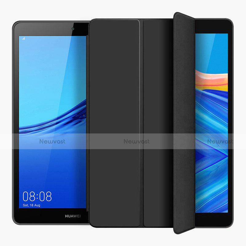 Leather Case Stands Flip Cover L04 Holder for Huawei MediaPad M6 10.8 Black