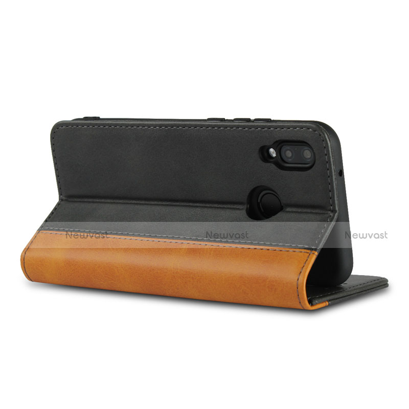Leather Case Stands Flip Cover L04 Holder for Huawei Nova 3e