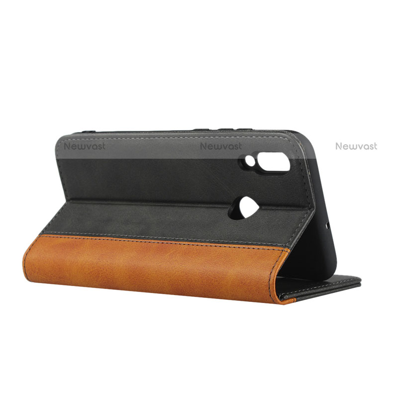 Leather Case Stands Flip Cover L04 Holder for Huawei P Smart (2019)