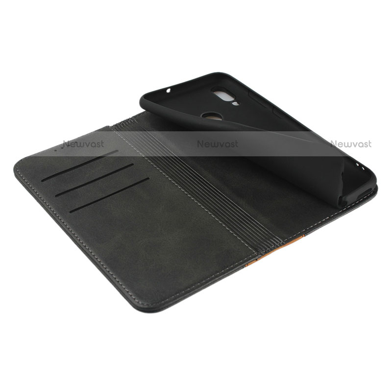 Leather Case Stands Flip Cover L04 Holder for Huawei P Smart (2019)