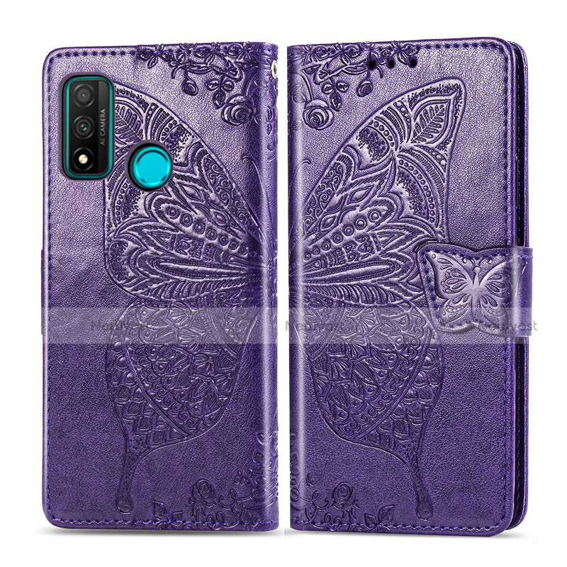 Leather Case Stands Flip Cover L04 Holder for Huawei P Smart (2020)