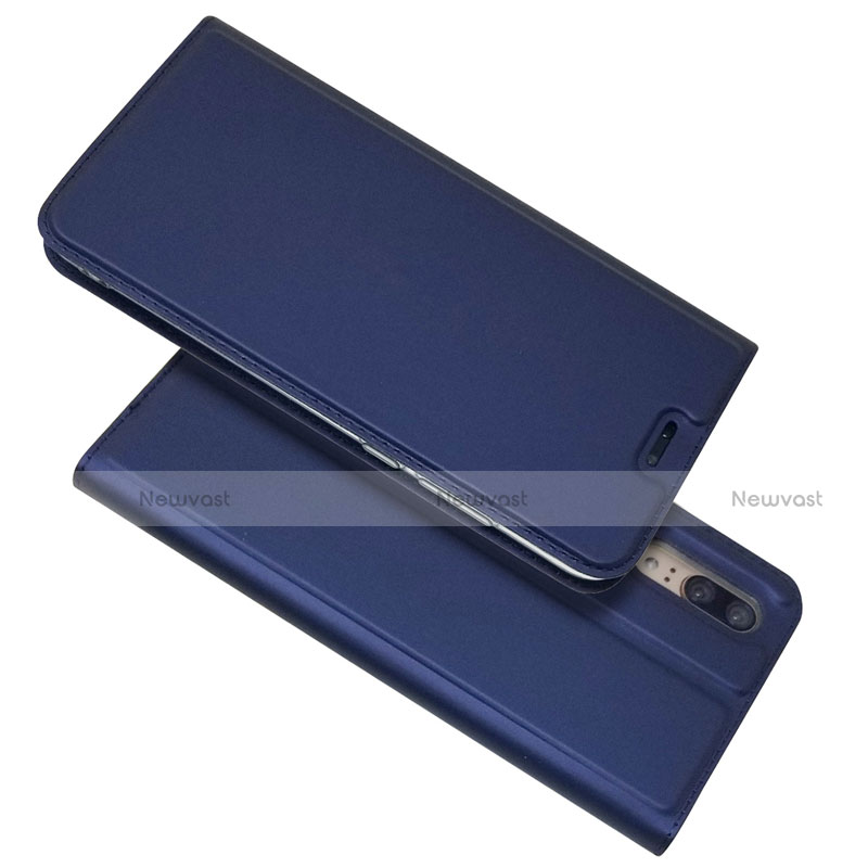 Leather Case Stands Flip Cover L04 Holder for Huawei P20
