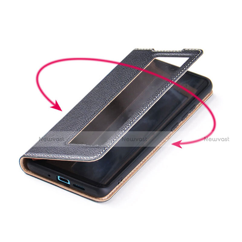 Leather Case Stands Flip Cover L04 Holder for Huawei P30