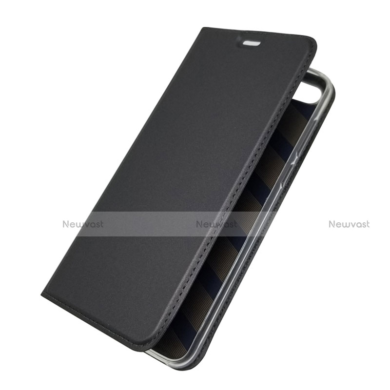 Leather Case Stands Flip Cover L04 Holder for Huawei Y9 (2018)