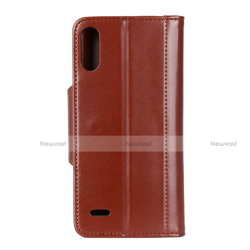 Leather Case Stands Flip Cover L04 Holder for LG K22