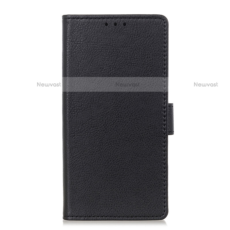 Leather Case Stands Flip Cover L04 Holder for LG Stylo 6 Black