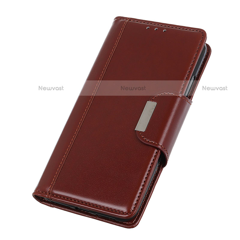 Leather Case Stands Flip Cover L04 Holder for Motorola Moto Edge