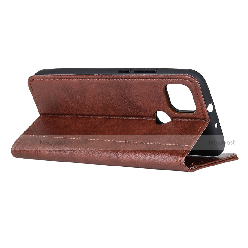 Leather Case Stands Flip Cover L04 Holder for Motorola Moto G 5G
