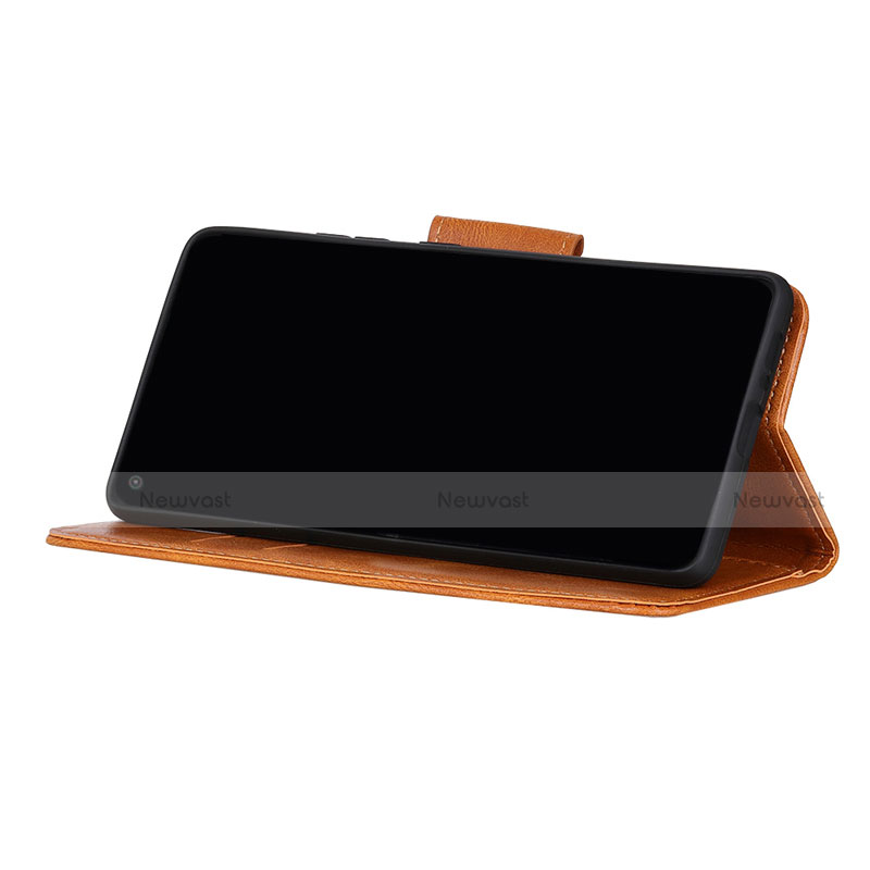 Leather Case Stands Flip Cover L04 Holder for Motorola Moto G Power