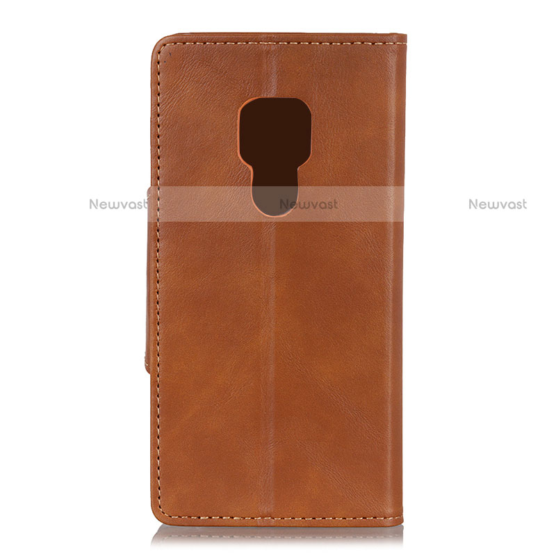 Leather Case Stands Flip Cover L04 Holder for Motorola Moto G9