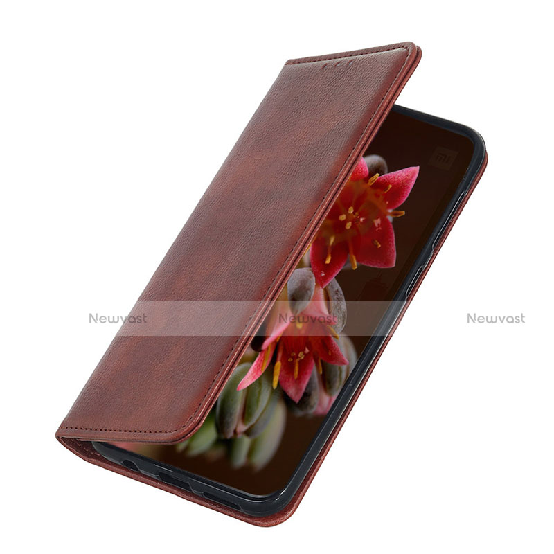 Leather Case Stands Flip Cover L04 Holder for Motorola Moto G9 Power