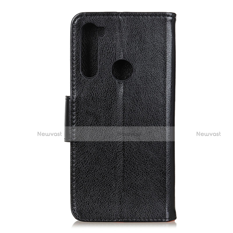 Leather Case Stands Flip Cover L04 Holder for Motorola Moto One Fusion Plus