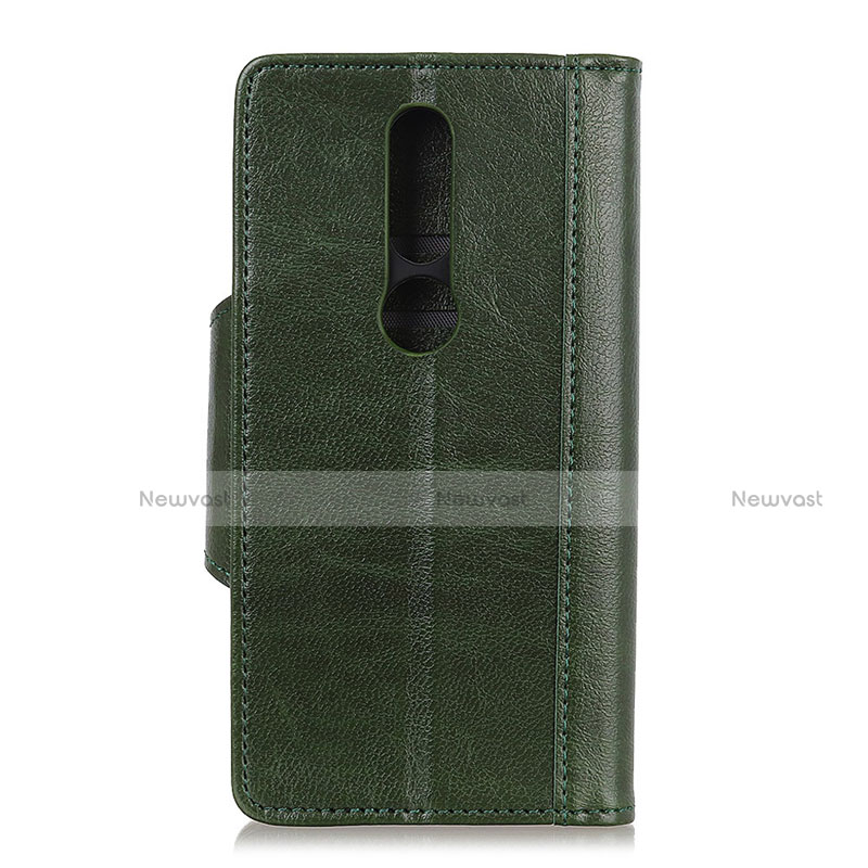 Leather Case Stands Flip Cover L04 Holder for Nokia 2.4