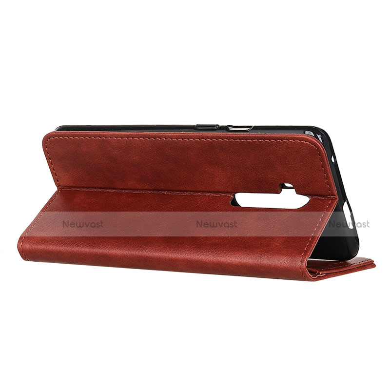 Leather Case Stands Flip Cover L04 Holder for OnePlus 7T Pro 5G