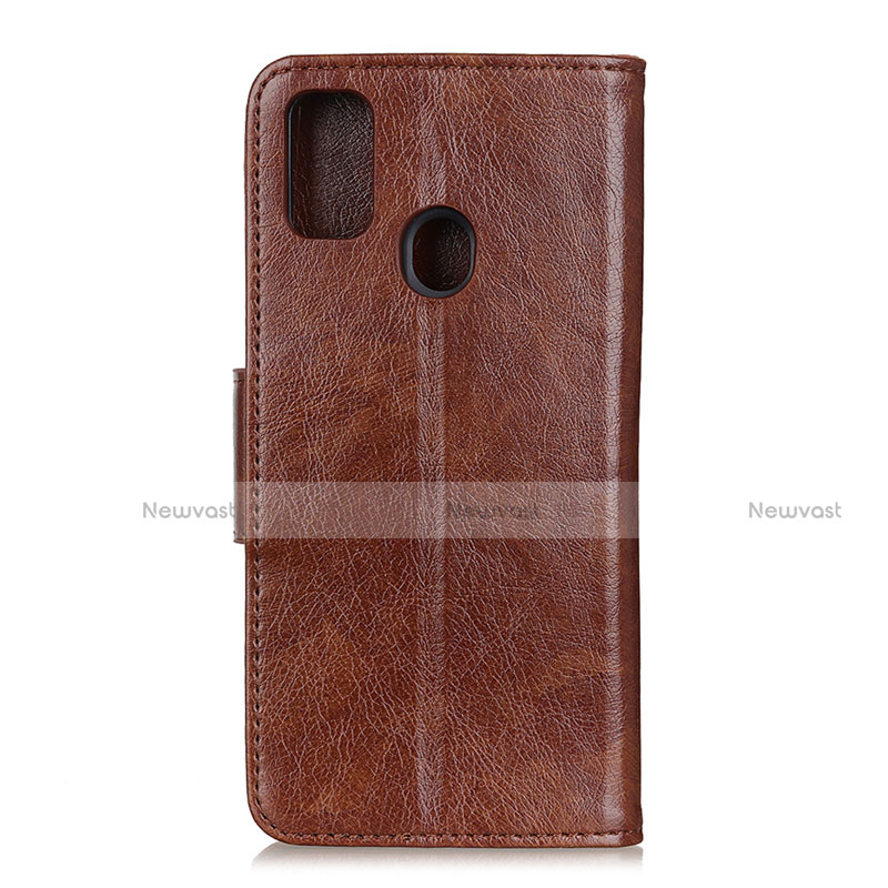 Leather Case Stands Flip Cover L04 Holder for OnePlus Nord N10 5G