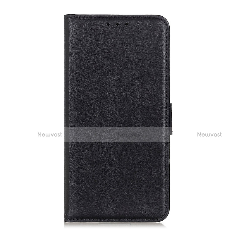 Leather Case Stands Flip Cover L04 Holder for Oppo A53 Black