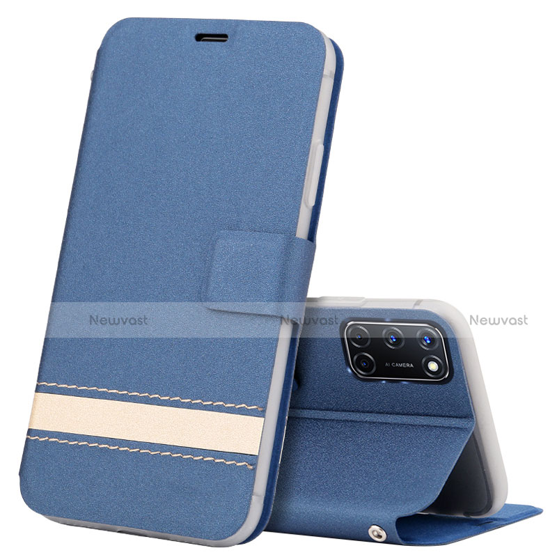 Leather Case Stands Flip Cover L04 Holder for Oppo A92