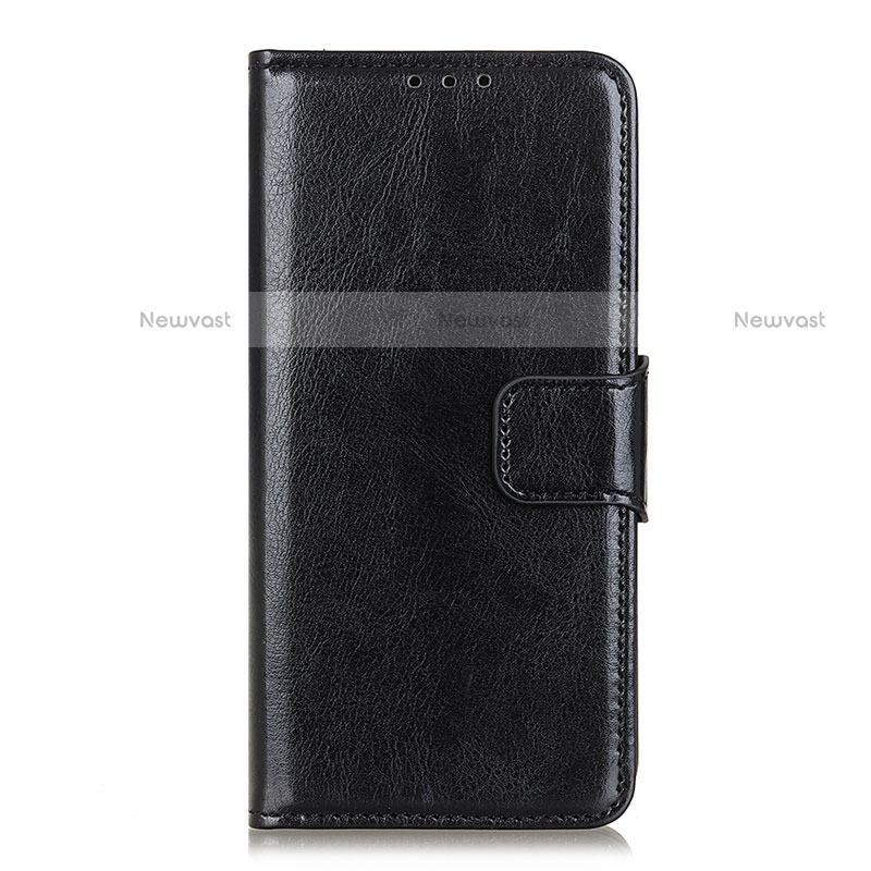 Leather Case Stands Flip Cover L04 Holder for Oppo Reno4 Pro 4G Black