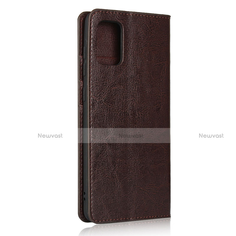 Leather Case Stands Flip Cover L04 Holder for Samsung Galaxy A71 5G