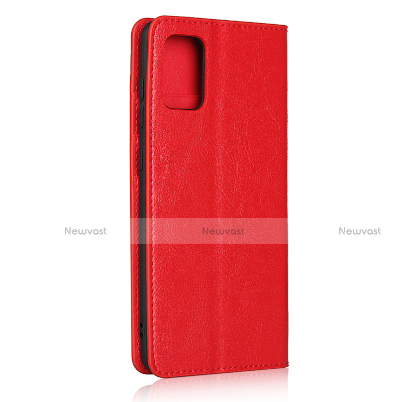 Leather Case Stands Flip Cover L04 Holder for Samsung Galaxy A71 5G