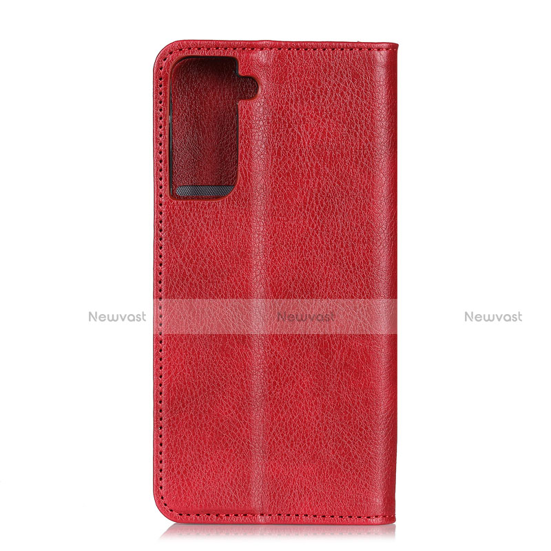 Leather Case Stands Flip Cover L04 Holder for Samsung Galaxy S21 Plus 5G