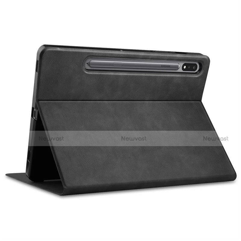 Leather Case Stands Flip Cover L04 Holder for Samsung Galaxy Tab S7 11 Wi-Fi SM-T870
