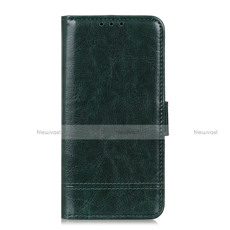 Leather Case Stands Flip Cover L04 Holder for Sony Xperia 5 II Green