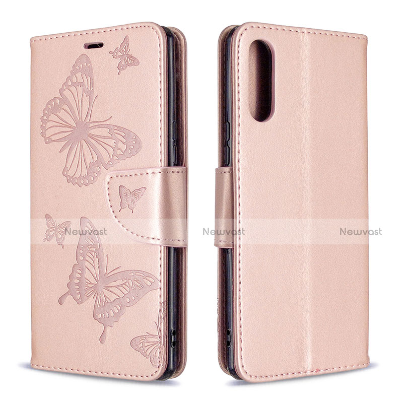 Leather Case Stands Flip Cover L04 Holder for Sony Xperia L4