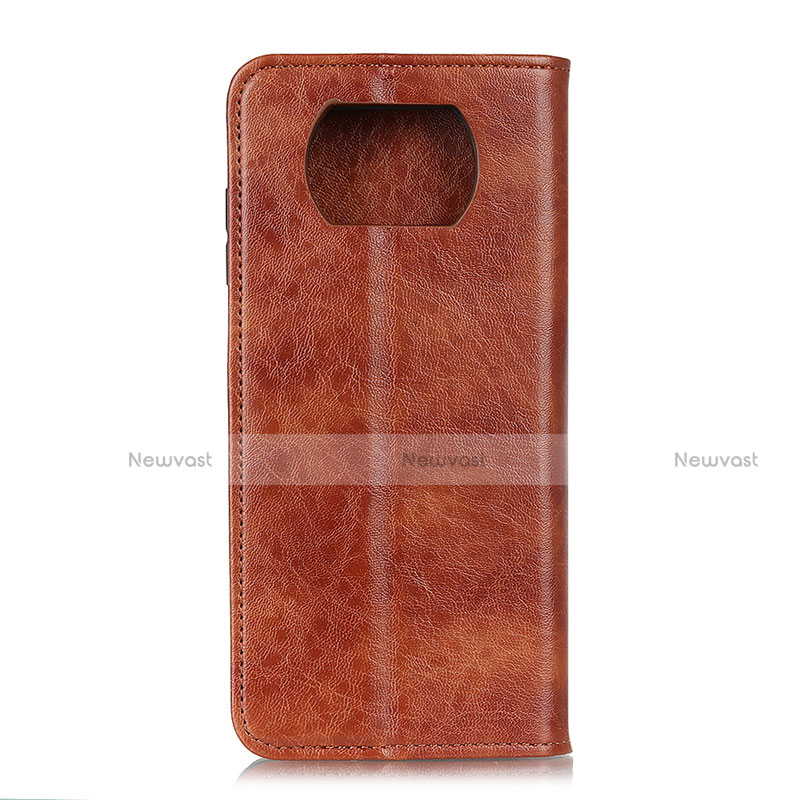 Leather Case Stands Flip Cover L04 Holder for Xiaomi Poco X3 NFC