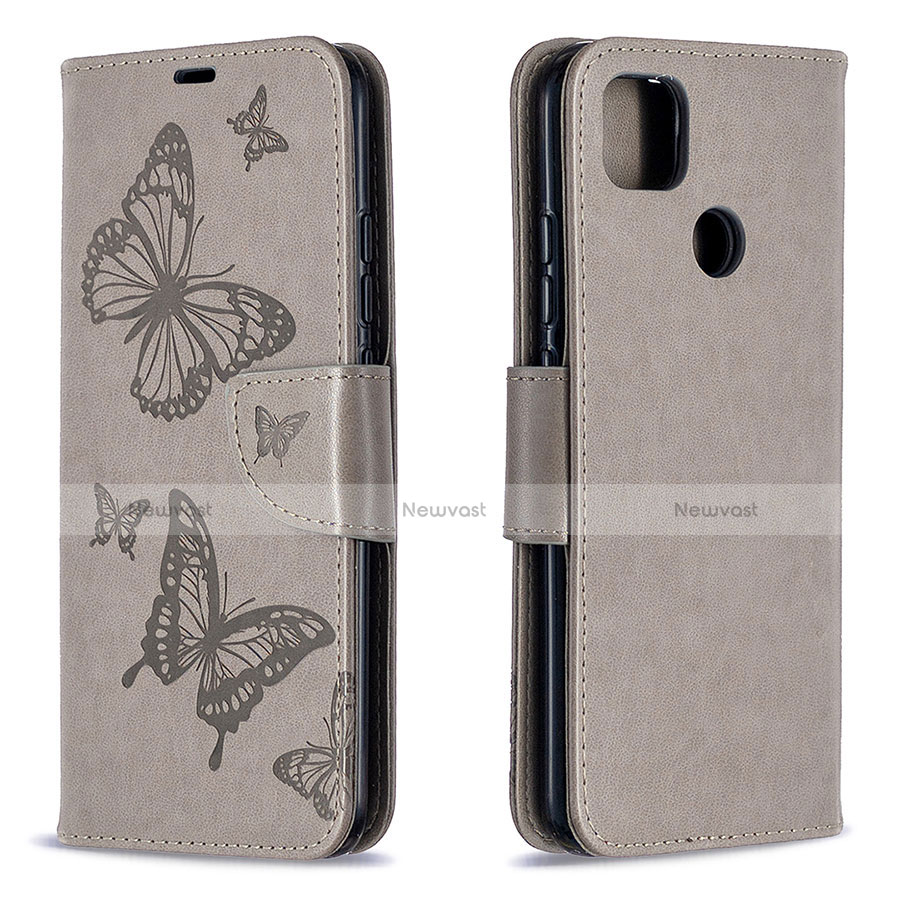 Leather Case Stands Flip Cover L04 Holder for Xiaomi Redmi 9C