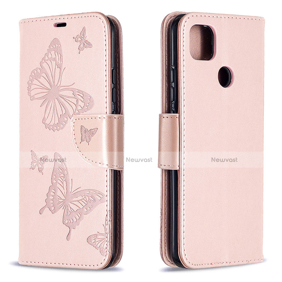 Leather Case Stands Flip Cover L04 Holder for Xiaomi Redmi 9C NFC