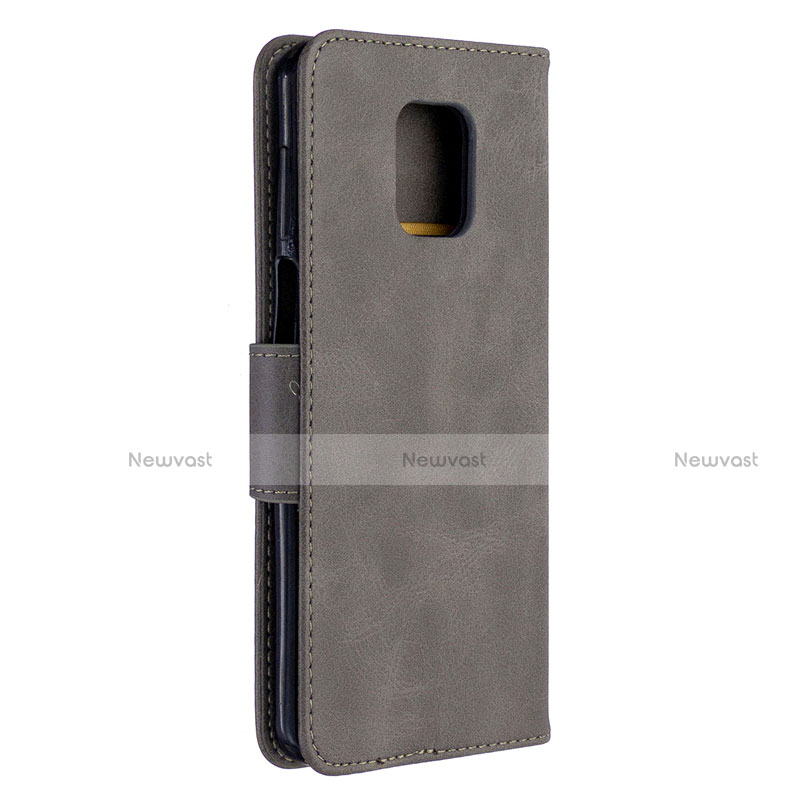 Leather Case Stands Flip Cover L04 Holder for Xiaomi Redmi Note 9 Pro