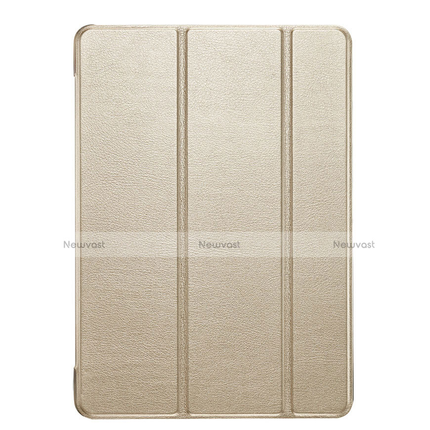 Leather Case Stands Flip Cover L05 for Apple iPad Mini 3 Gold