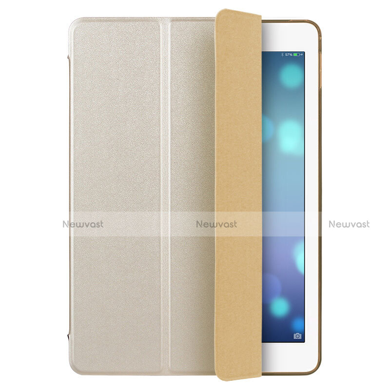 Leather Case Stands Flip Cover L05 for Apple iPad Mini 4 Gold