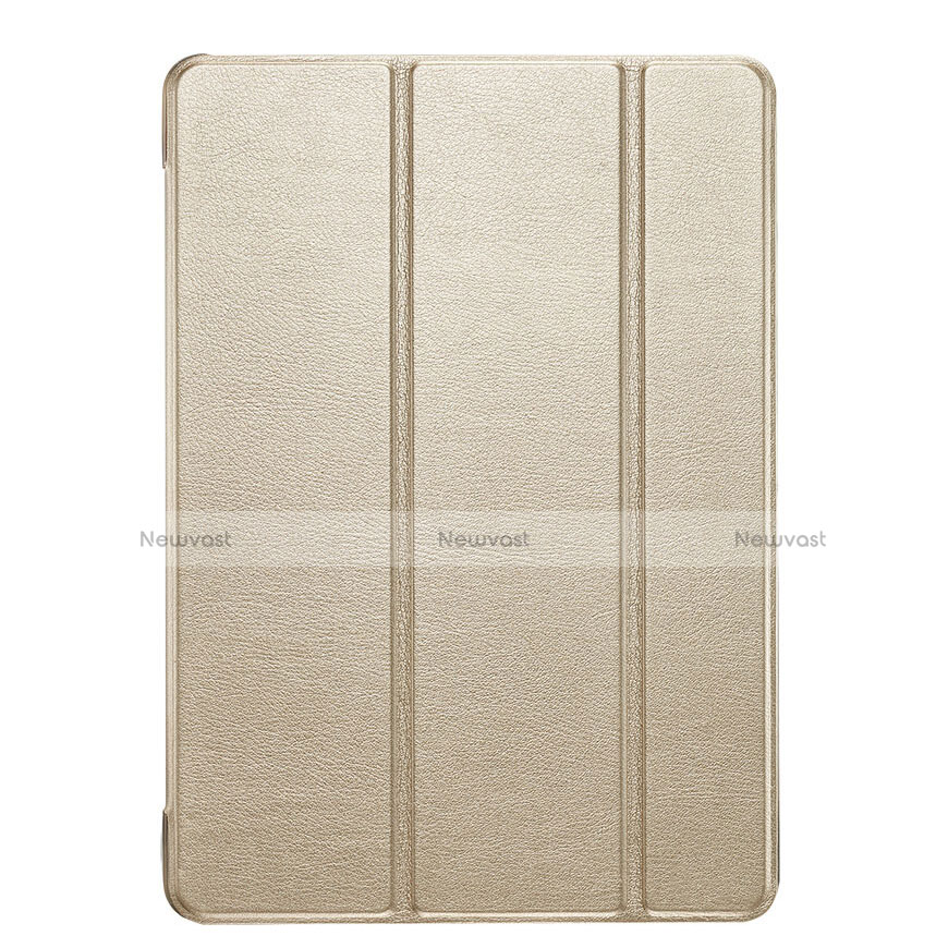 Leather Case Stands Flip Cover L05 for Apple iPad Mini Gold