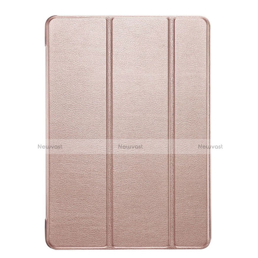 Leather Case Stands Flip Cover L05 for Apple iPad Mini Rose Gold