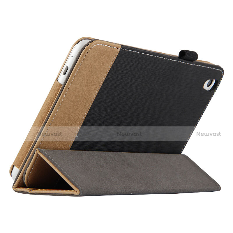 Leather Case Stands Flip Cover L05 for Huawei Honor Pad 2 Black