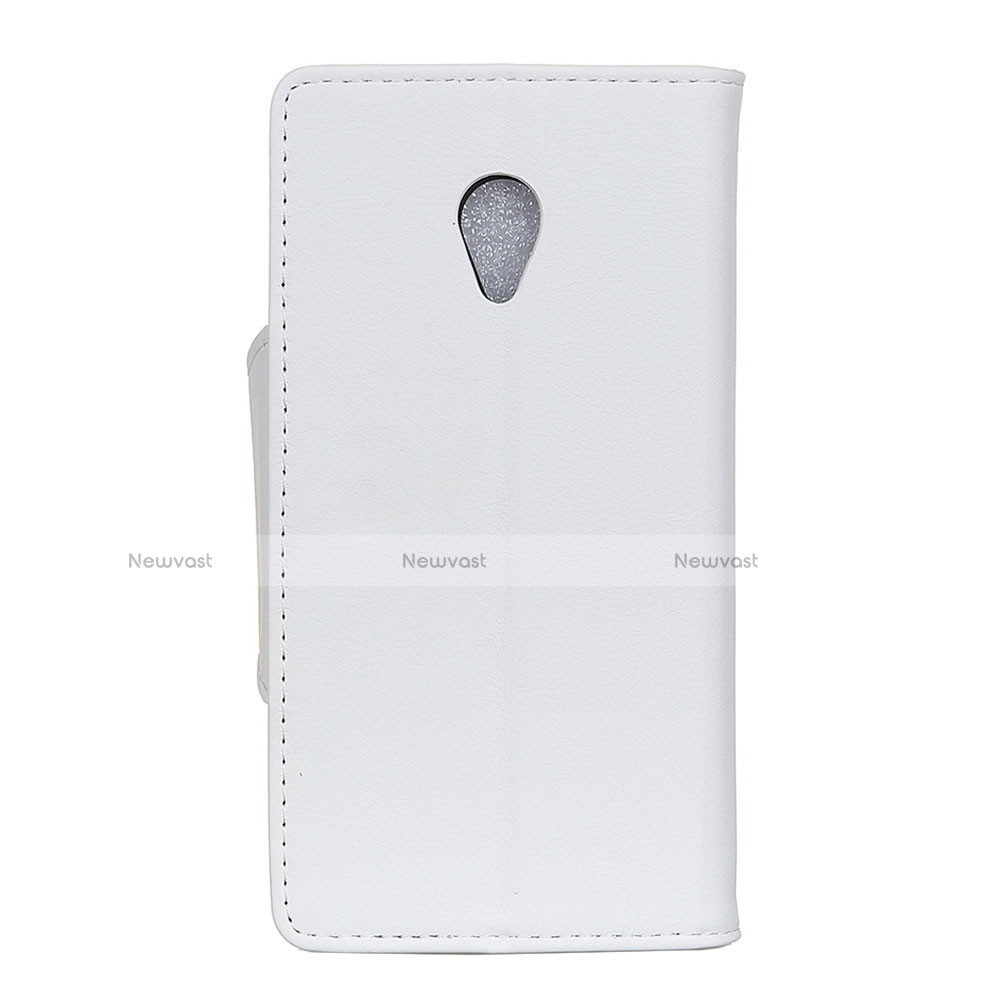 Leather Case Stands Flip Cover L05 Holder for Alcatel 1X (2019)